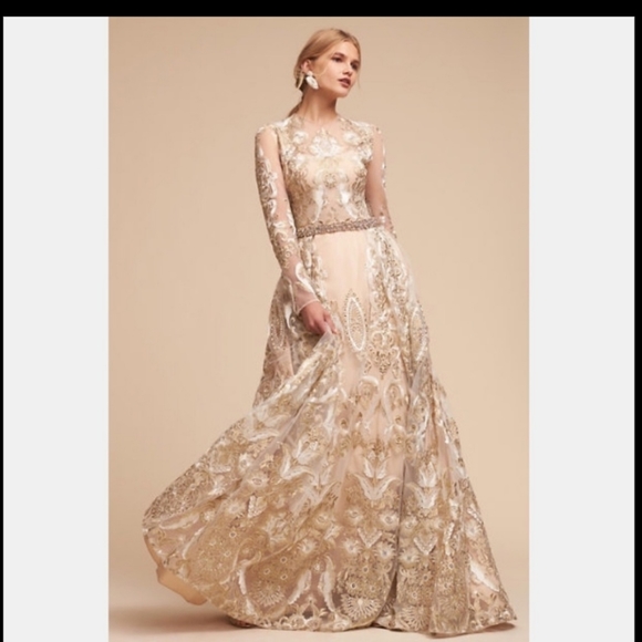BHLDN Dresses & Skirts - New BHLDN Dress Marvel Gown Terani Couture Formal Size 8. NEW